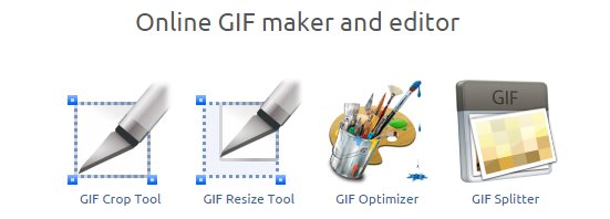 Ezgif, för att skapa och redigera animerade GIF online på ett avancerat sätt