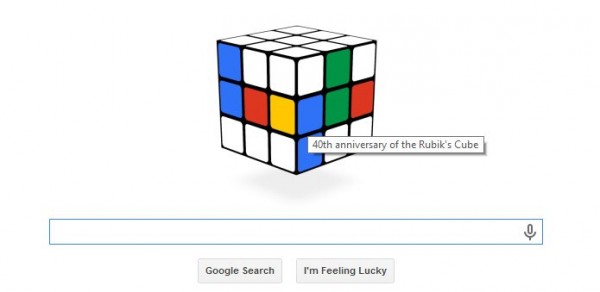 Google-klotter: En Rubiks kub som verkligen fungerar