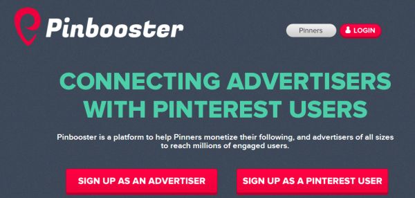 Pinbooster - första plattformsannonseringsplattform för Pinterest