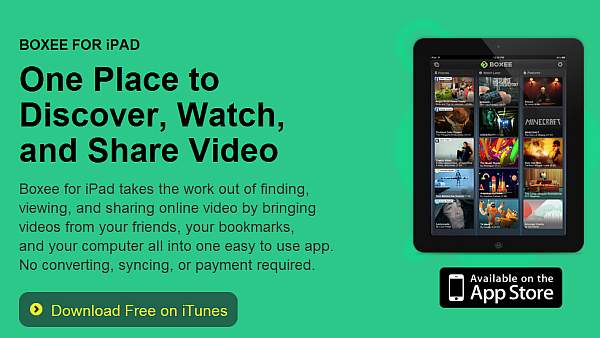 Boxee strengthens itself by launching its application for Ipad