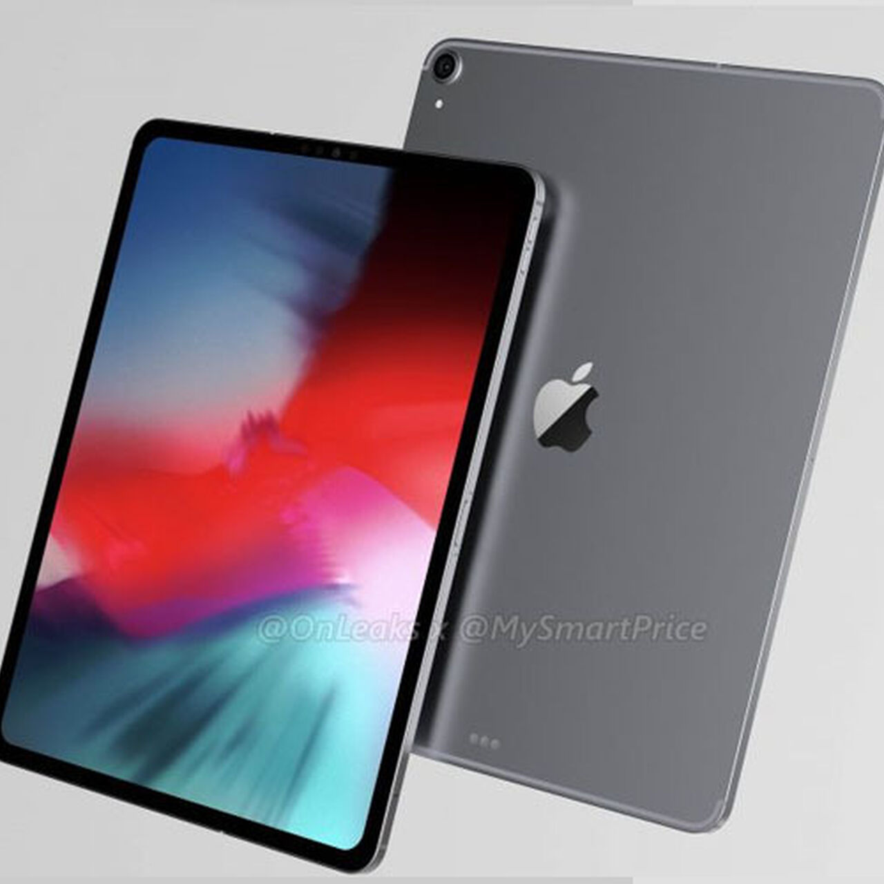 The leaked iPad Pro 2018: no notch, but with reduced frames
