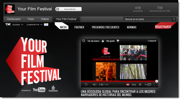 Your Film Festival, international short film competition