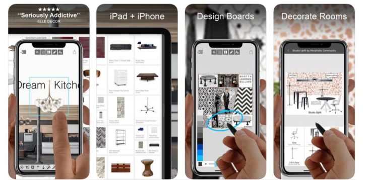 A new Augmented Reality tool for interior designers and designers