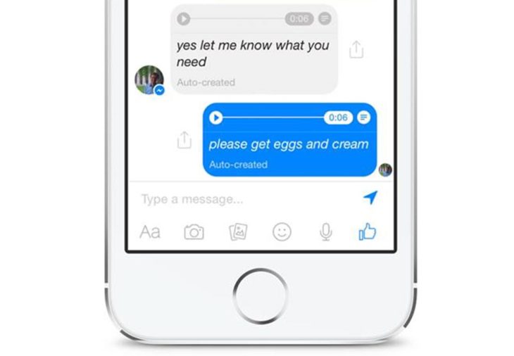 Facebook hired outsiders to transcribe audios sent by Messenger