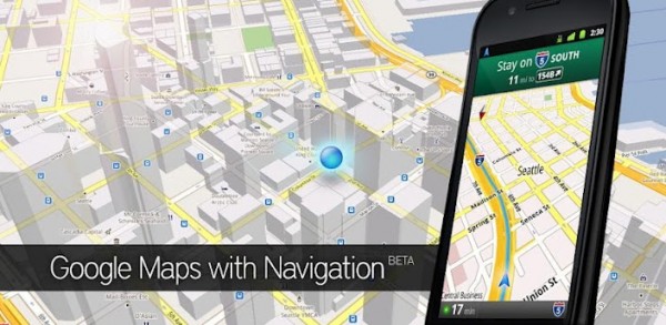 Google Maps is renewed for Android 4.0