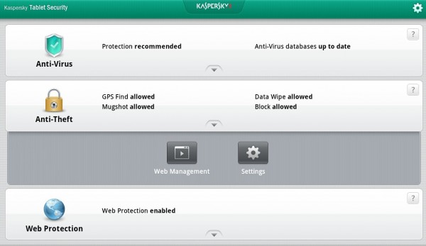 Kaspersky Announces Solution to Protect Android Tablets # MWC2012