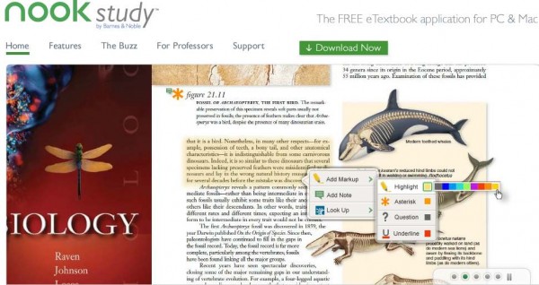 Nook study - The future of textbooks
