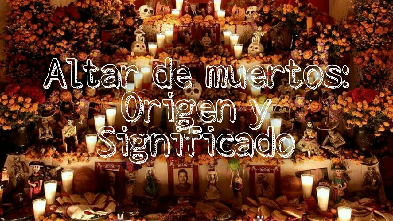 significado del altar de muertos