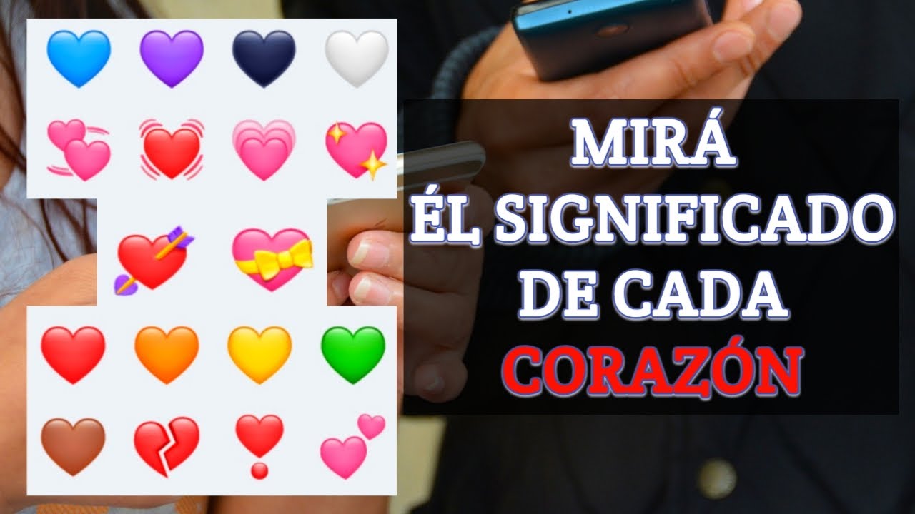 significados de los corazones