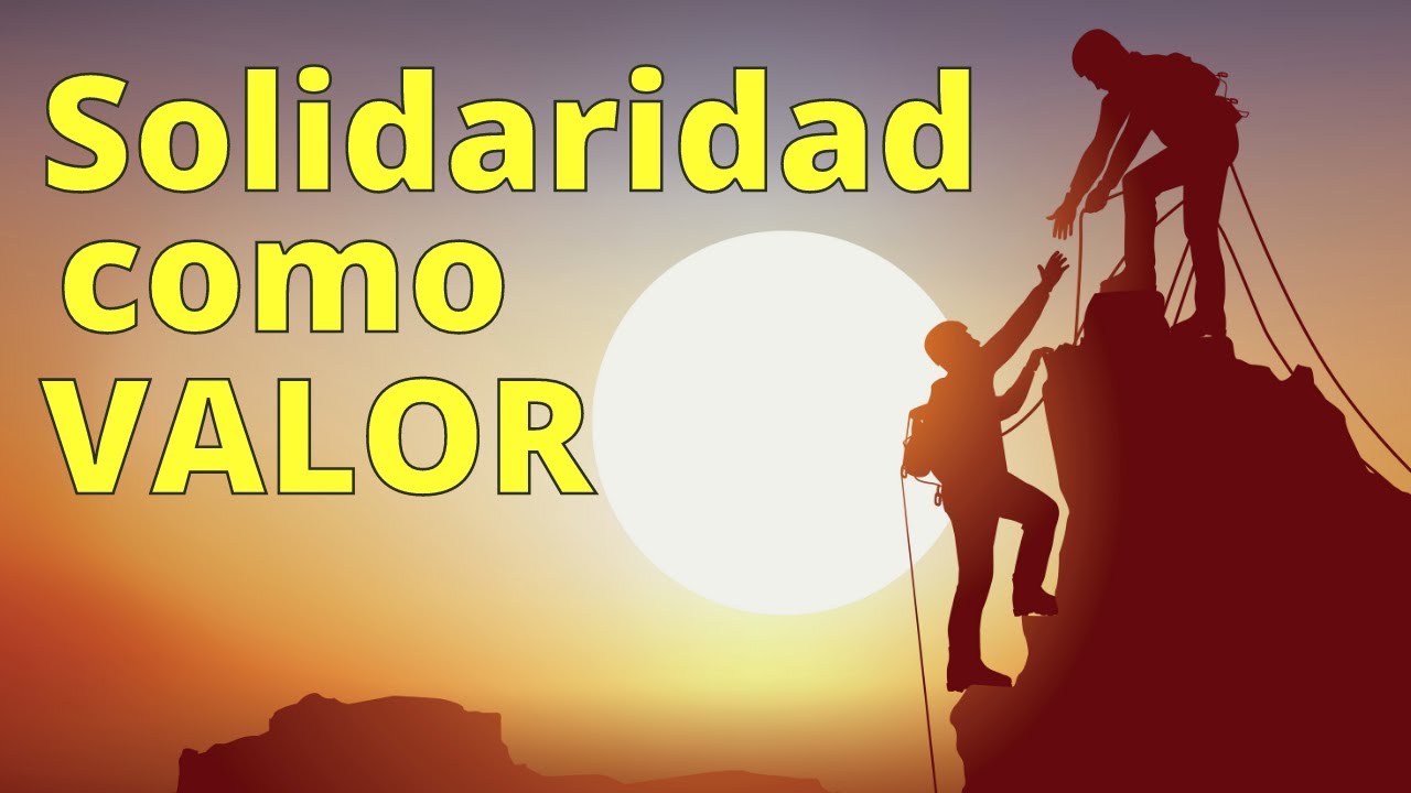 solidaridad valor