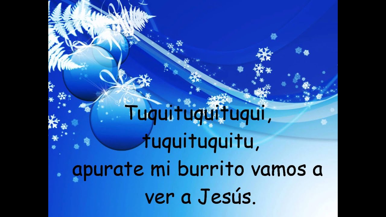 villancicos navidenos letra