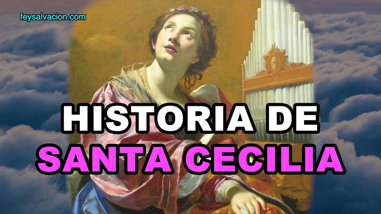 virgen santa cecilia